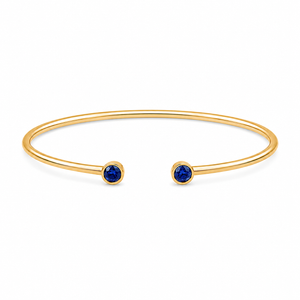 Blue Sapphire Wire Ring