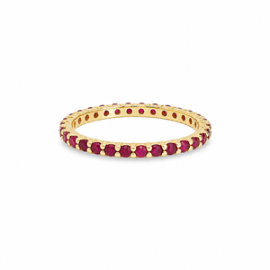 Ruby Eternity Ring