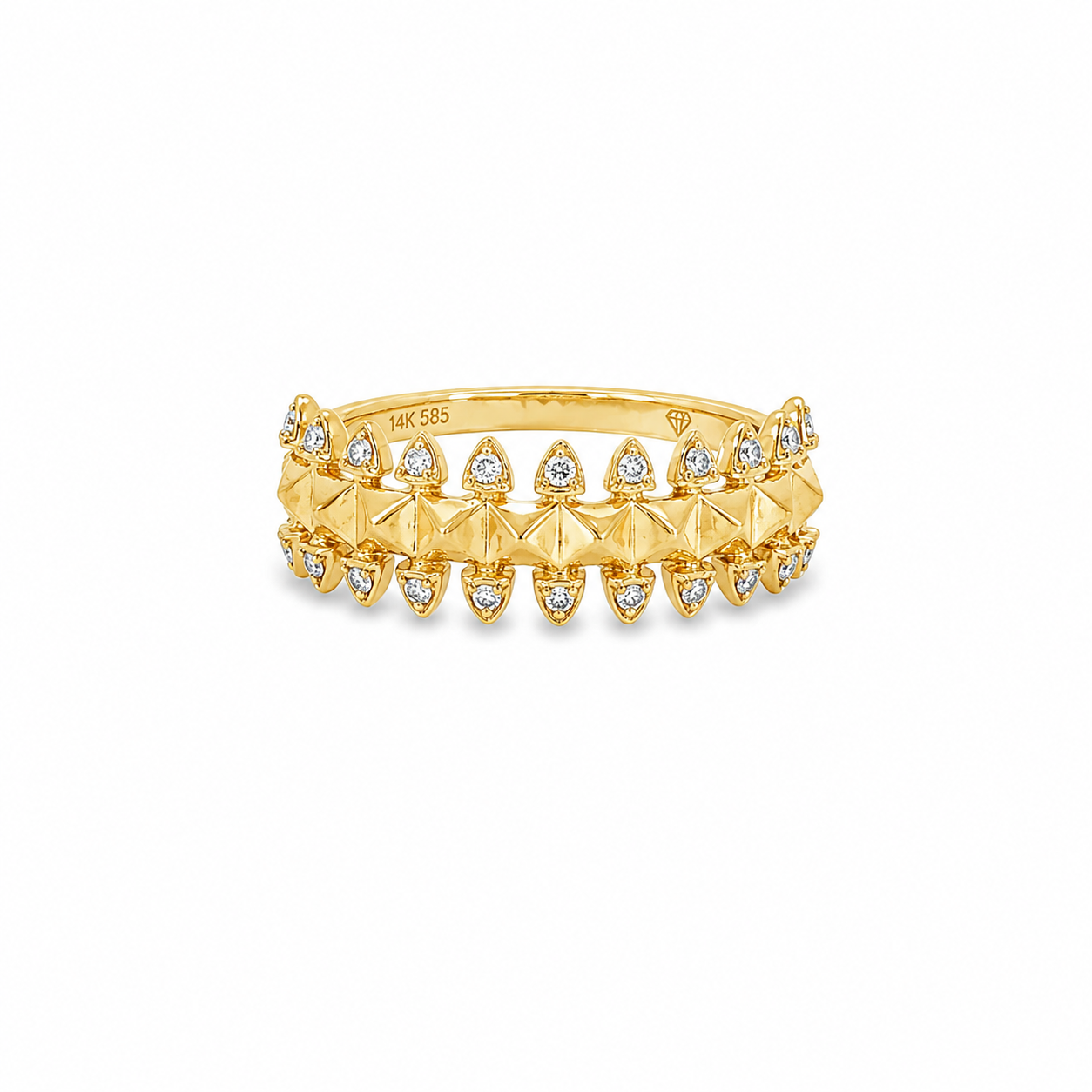 Spike Diamond Ring