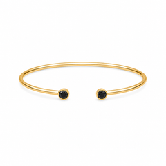 Black Diamond Wire Ring