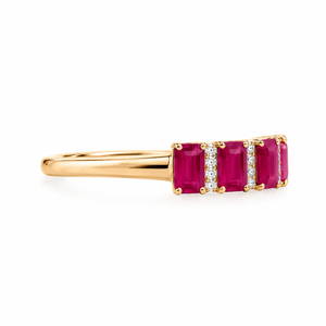 The Ruby & Diamond Eternity Band