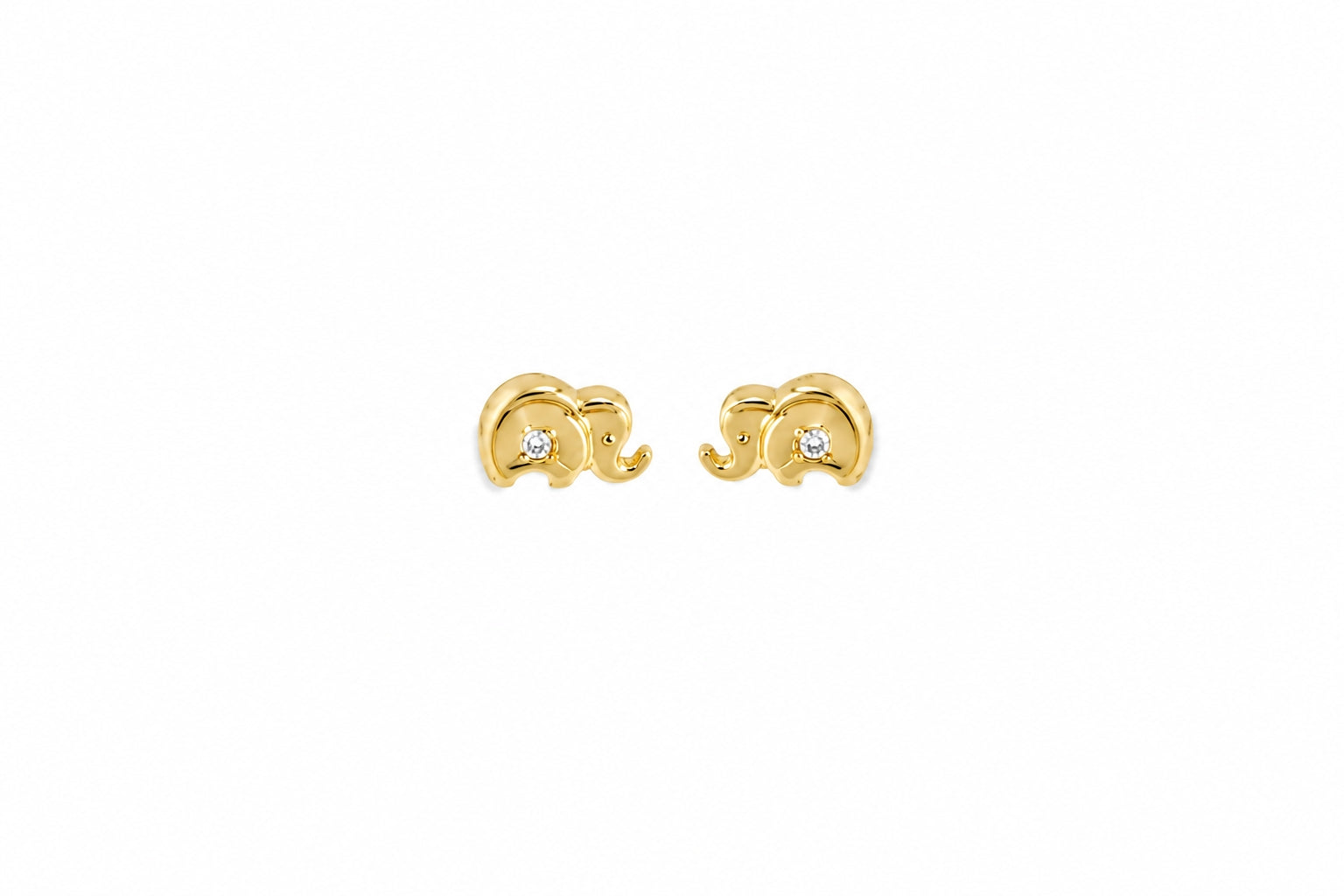 Baby Elephant Diamond Studs