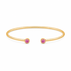 Pink Sapphire Wire Ring