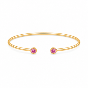 Pink Sapphire Wire Ring