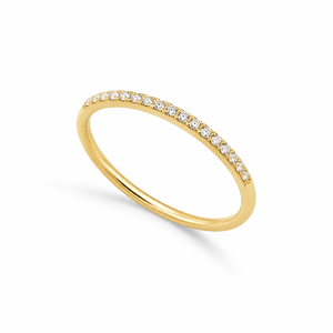 Pave Diamond Pinky Ring
