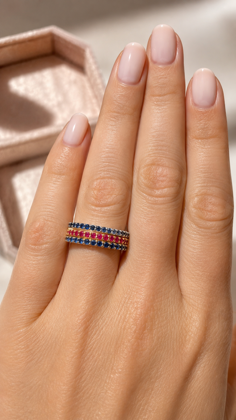 Ruby Eternity Ring