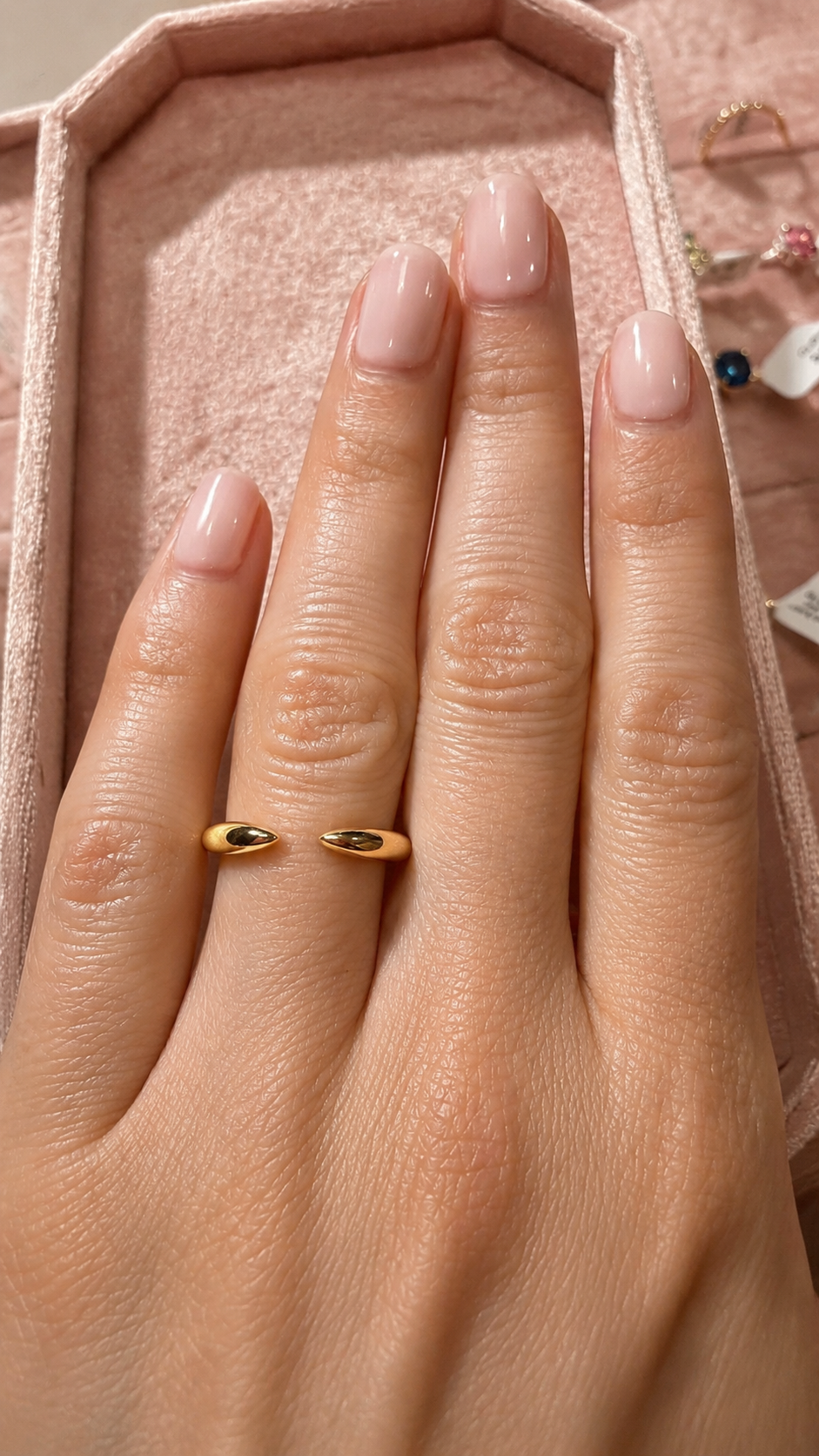 Gold Claw Ring
