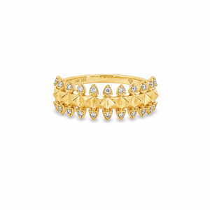 Spike Diamond Ring
