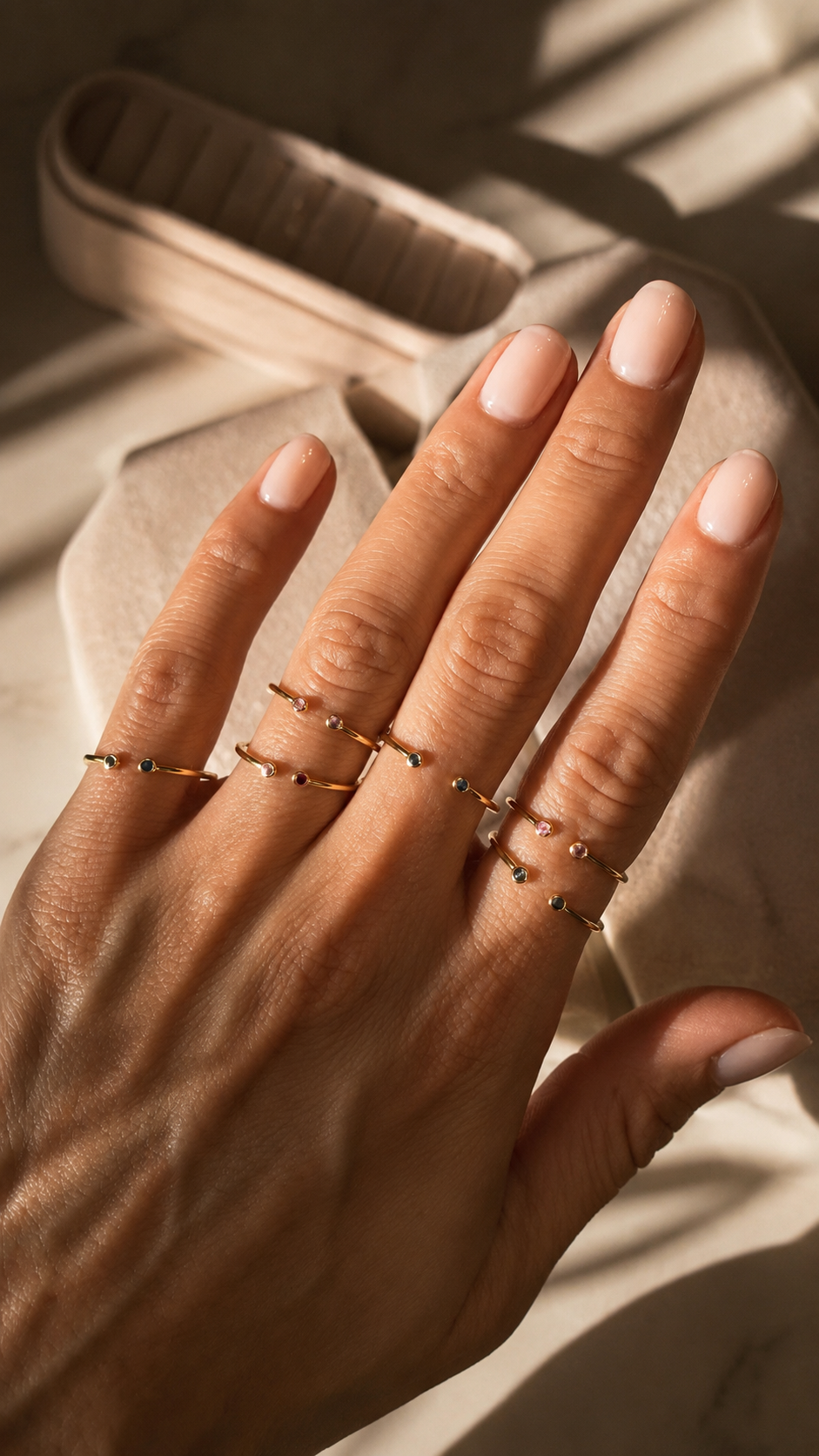 Black Diamond Wire Ring