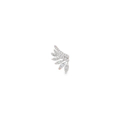 Diamond Wing Earrings