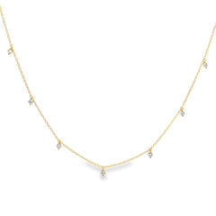 Drop Diamond Necklace