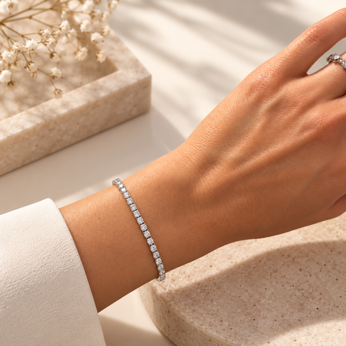 The Classic Lab Grown Tennis Bracelet | 3 CTW