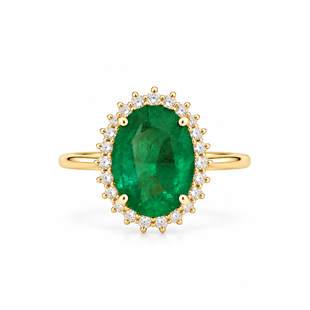 The Emerald Cocktail ring