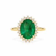 The Emerald Cocktail ring