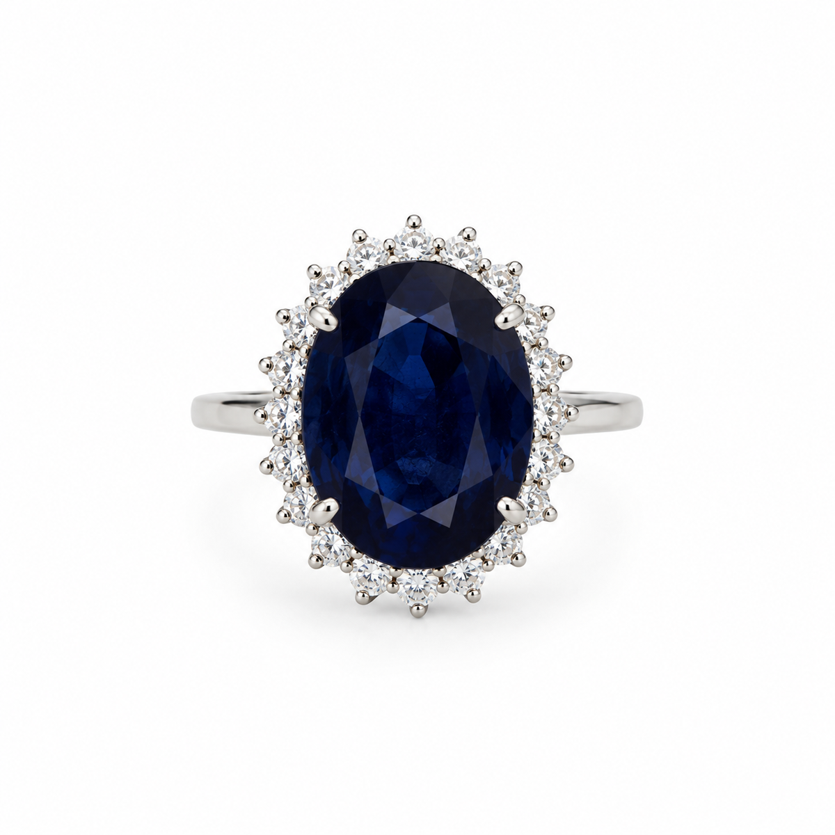 The Blue Sapphire Cocktail ring